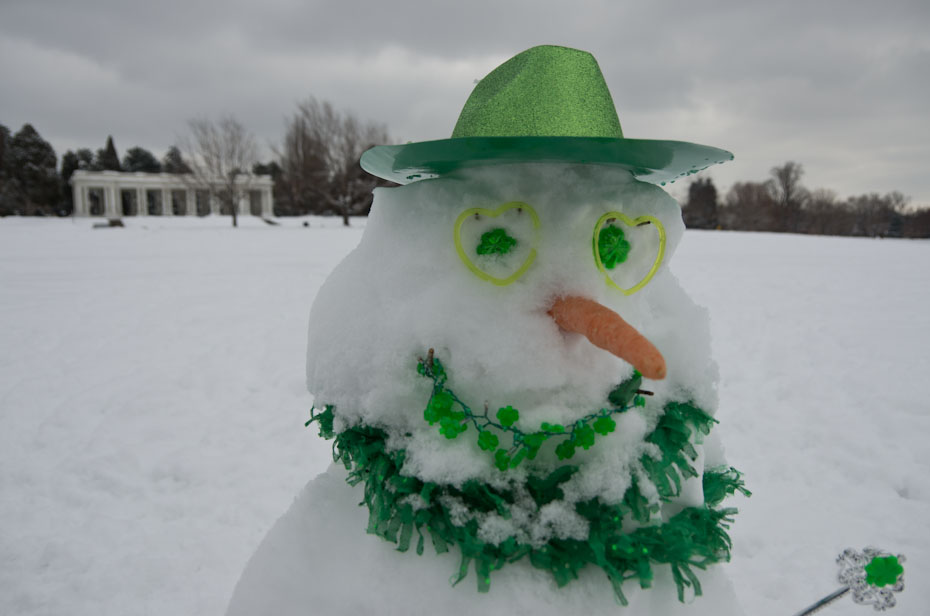 Frosty Saint Patrick