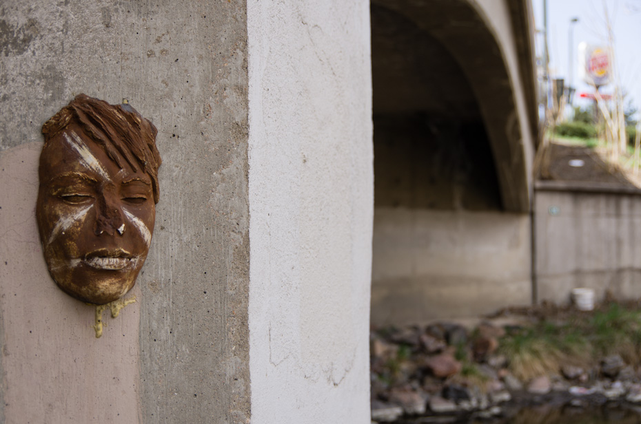 The Face of a Bridge Pillar
